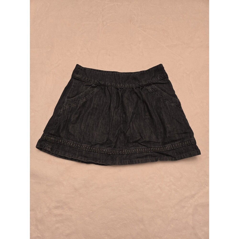American Eagle Ladies Mini Skirt Size 6 Dark Blue Denim 100% Cotton